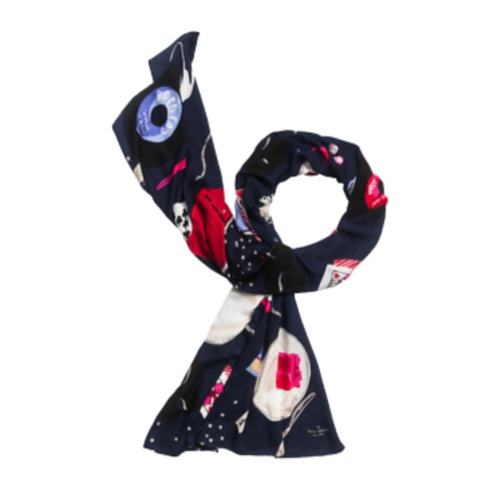Kate Spade Party Theme Fashion Scarf